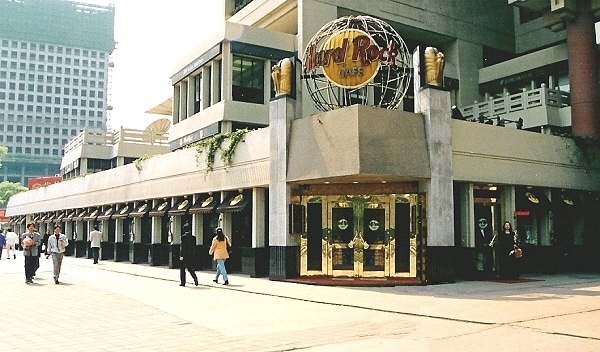 Hard Rock Cafe Shanghai Exterior